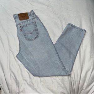 Vintage Levi’s 551 Light High Waisted Mom Jeans